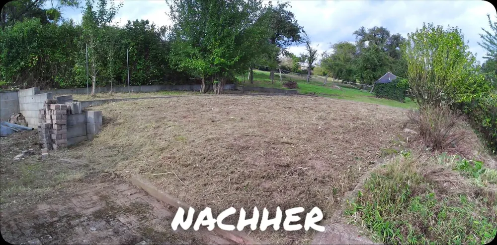 Nachher: Verwildertes Grundstück abgeräumt